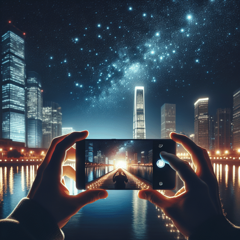 dicas para fotos noturnas com celular
