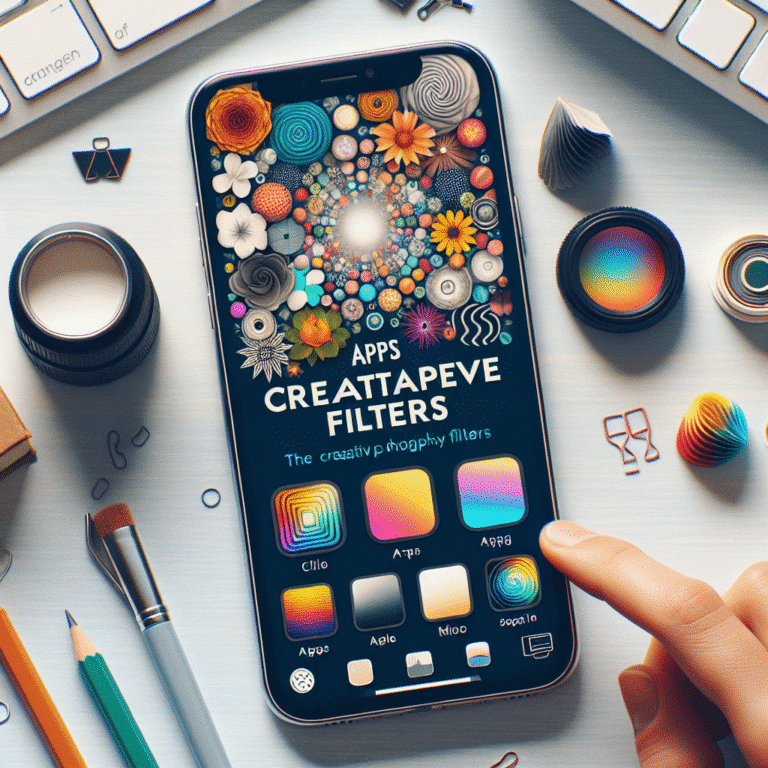 apps para filtros de fotografia criativa