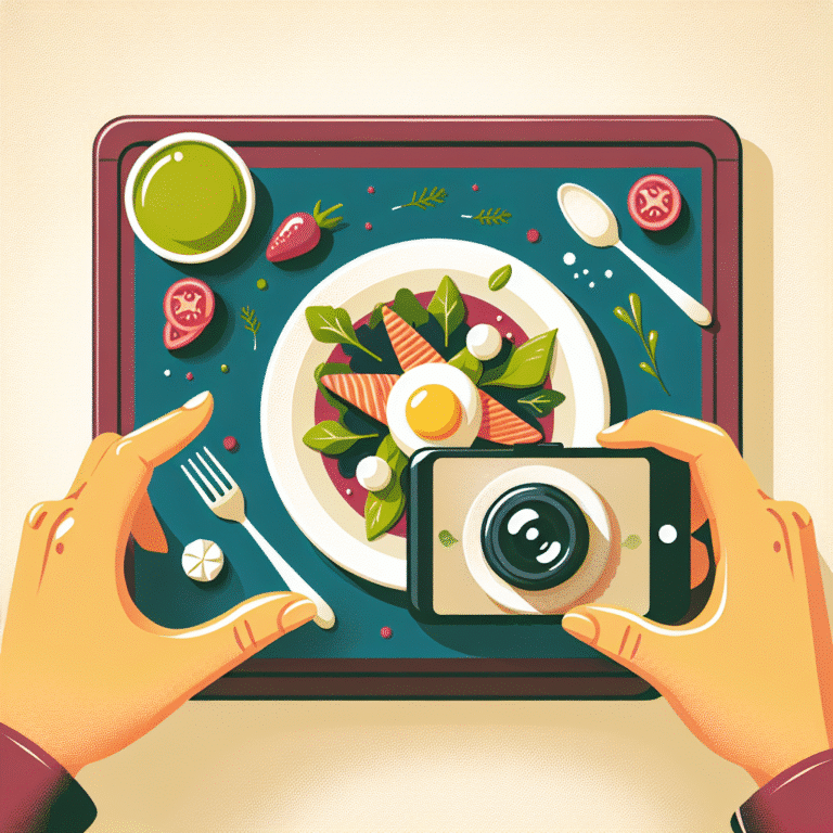 como tirar fotos de comida incríveis com seu smartphone