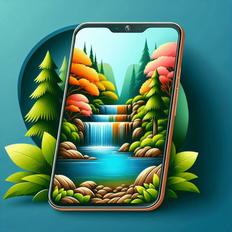 fotografia de natureza com smartphone