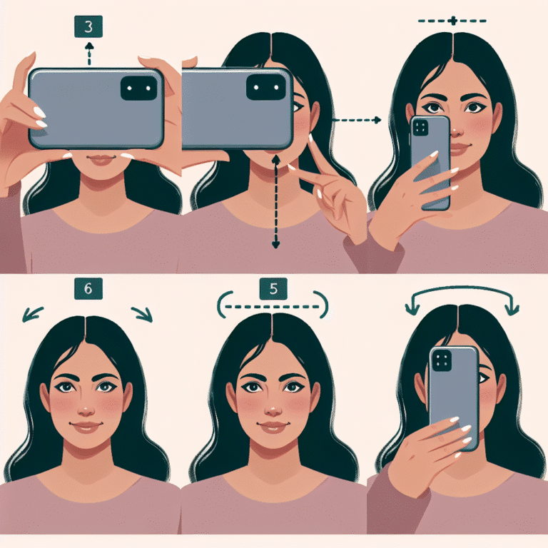 melhores ângulos para selfies com smartphone
