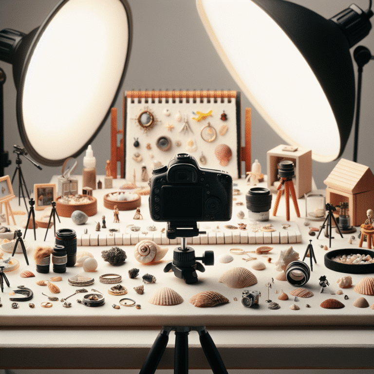 dicas para fotografar objetos pequenos