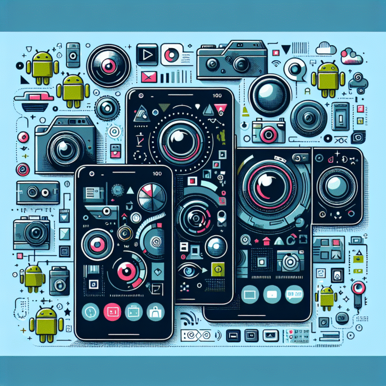 top aplicativos de câmera avançada para Android